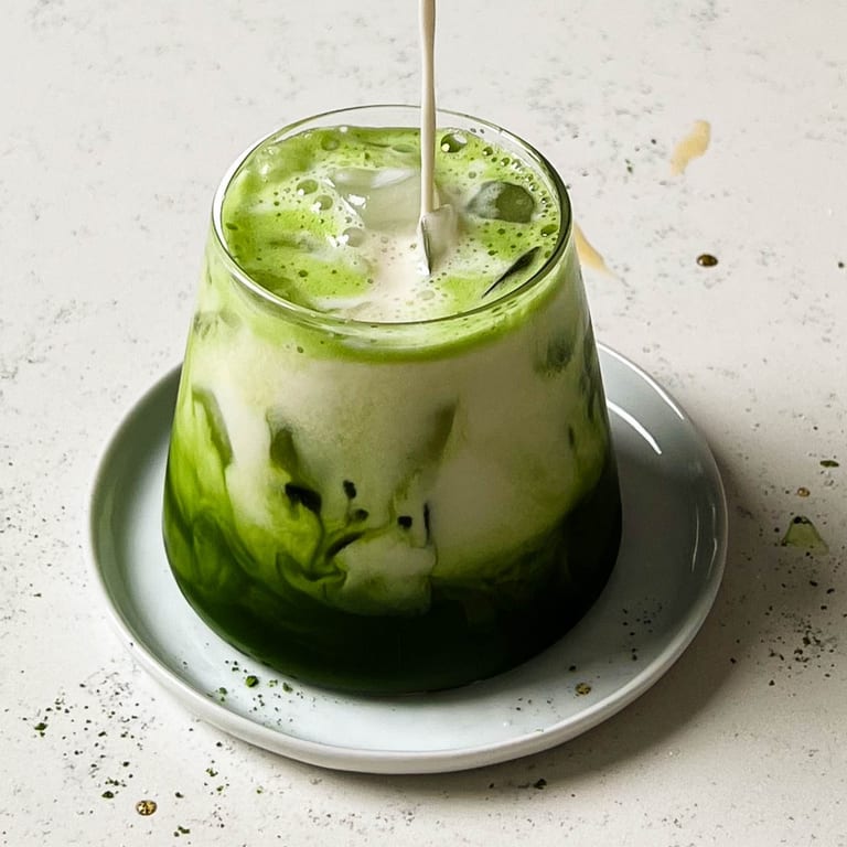 Iced Matcha Latte Delight
